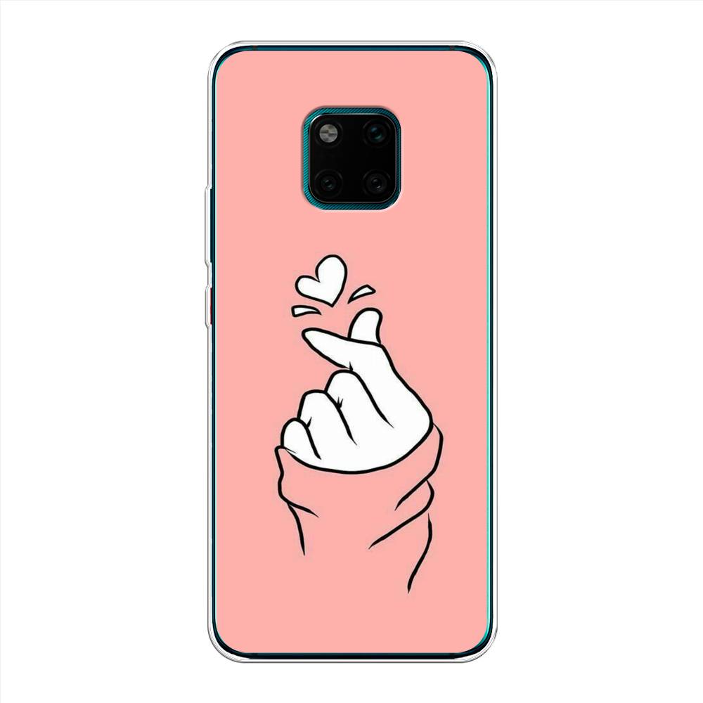 

Чехол Awog на Huawei Mate 20 Pro "Любовь-щелк", Оранжевый, 67050-7