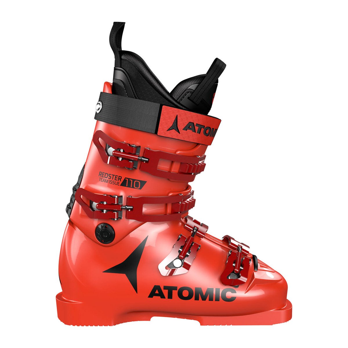фото Горнолыжные ботинки atomic redster team issue 130 2021, red/black, 28-28,5 см
