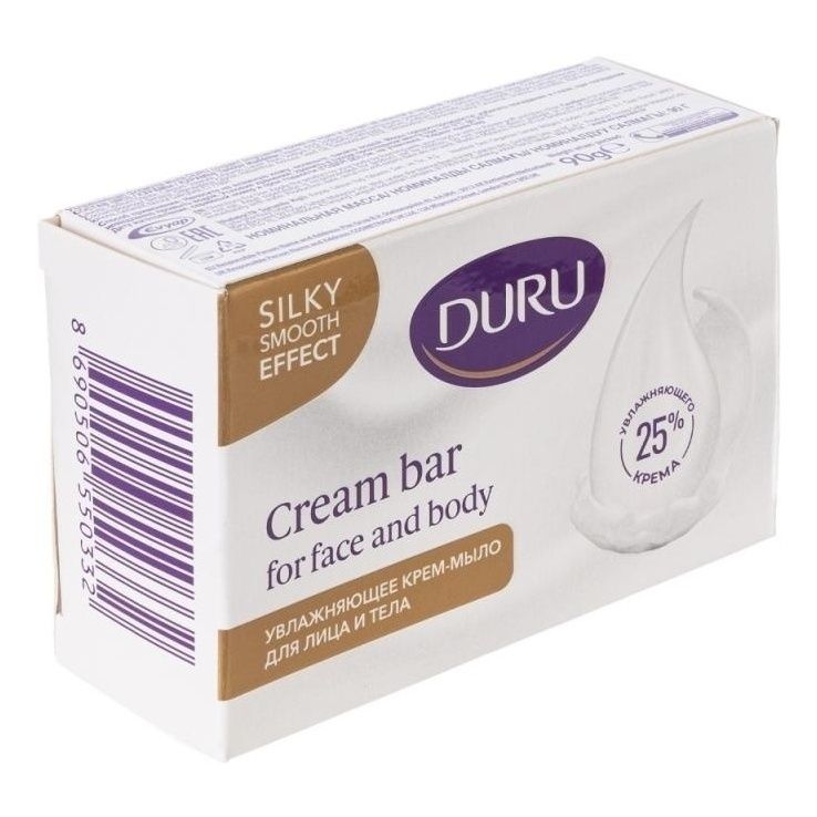 Крем-мыло Duru Caring cream bar для лица и тела 90 г