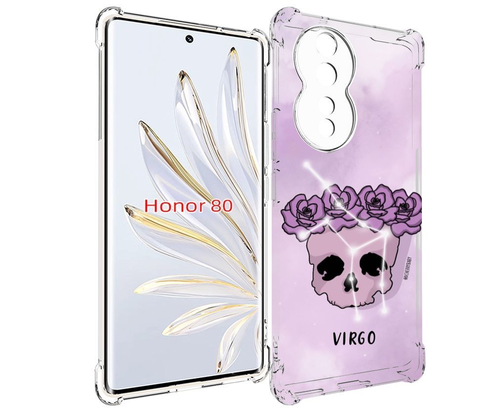 

Чехол MyPads знак зодиака дева 2 для Honor 80, Прозрачный, Tocco