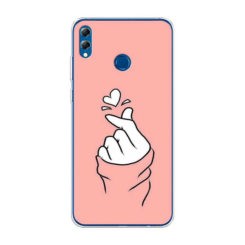 

Чехол Awog на Honor 8X Max "Любовь-щелк", Оранжевый, 66550-7