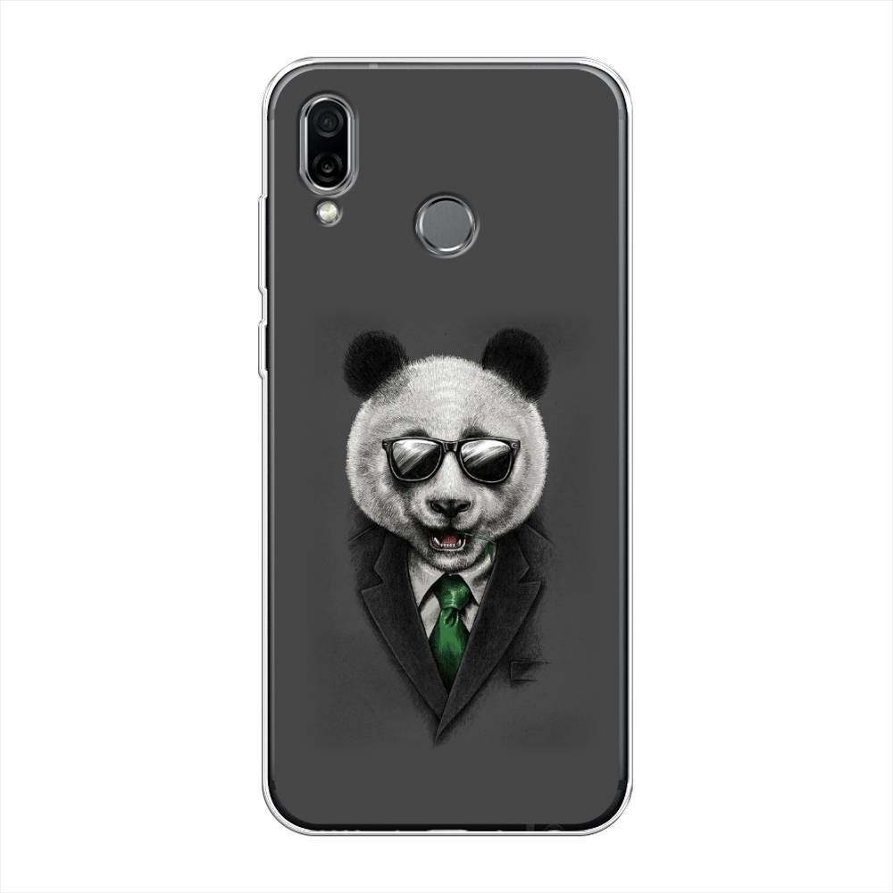 

Чехол Awog на Honor Play "Деловая панда", Разноцветный, 66250-10