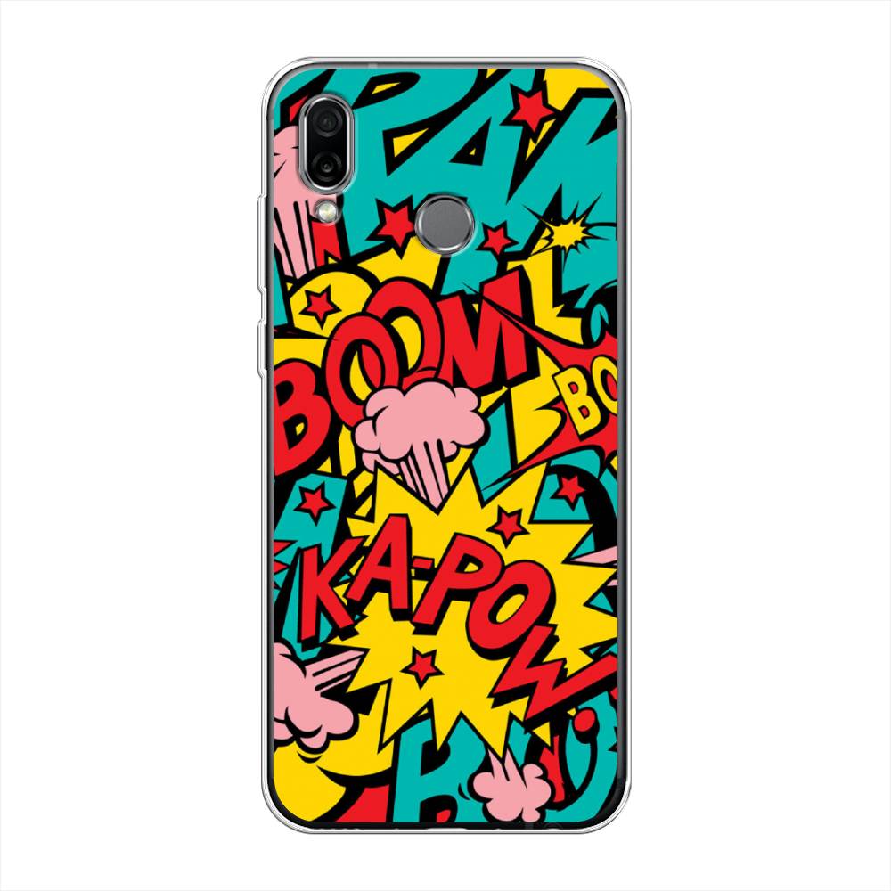

Чехол Awog на Honor Play "Постер pop art", Разноцветный, 66250-9