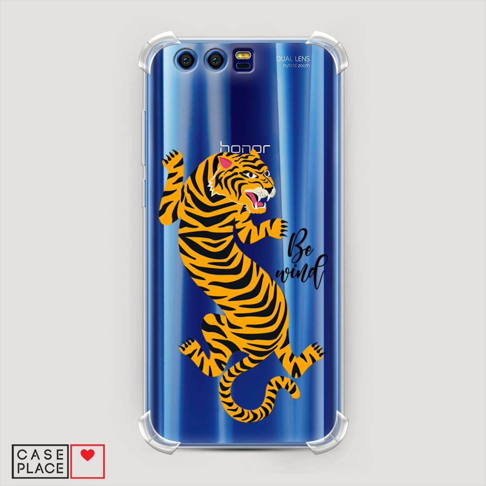 

Чехол Awog на Honor 9 "Tiger be wind", Разноцветный