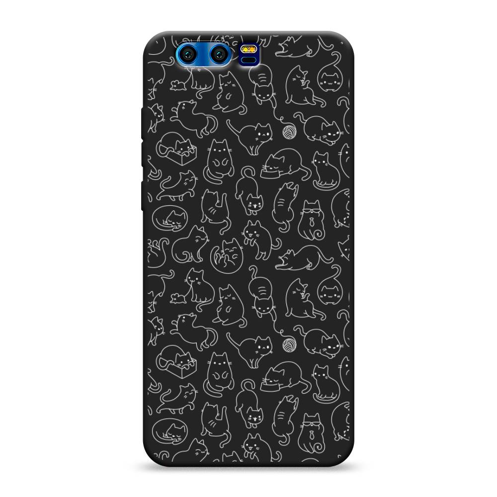 

Чехол Awog на Honor 9 "Шкодливые котики", Разноцветный, 62452-1