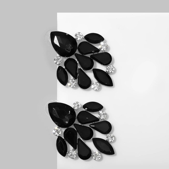 

Серьги из металла Queen Fair 9690856, стекло, 9690856