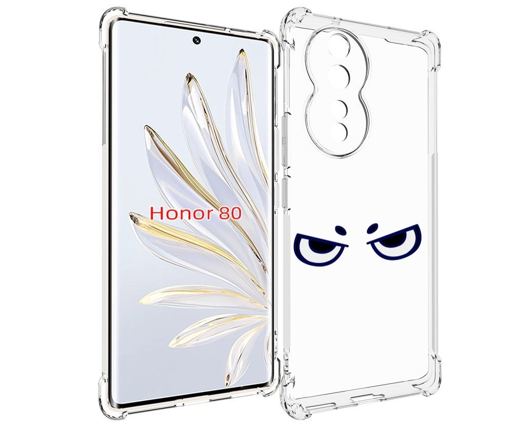 

Чехол MyPads злые-глазки для Honor 80, Прозрачный, Tocco