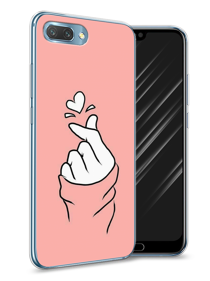 

Чехол Awog на Honor 10 "Любовь-щелк", Оранжевый, 65350-7