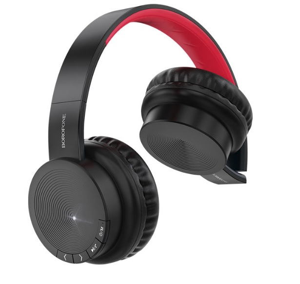 

Bluetooth-наушники полноразмерные 5.0 250 mah Borofone BO11 Maily Black (повреждена упаков