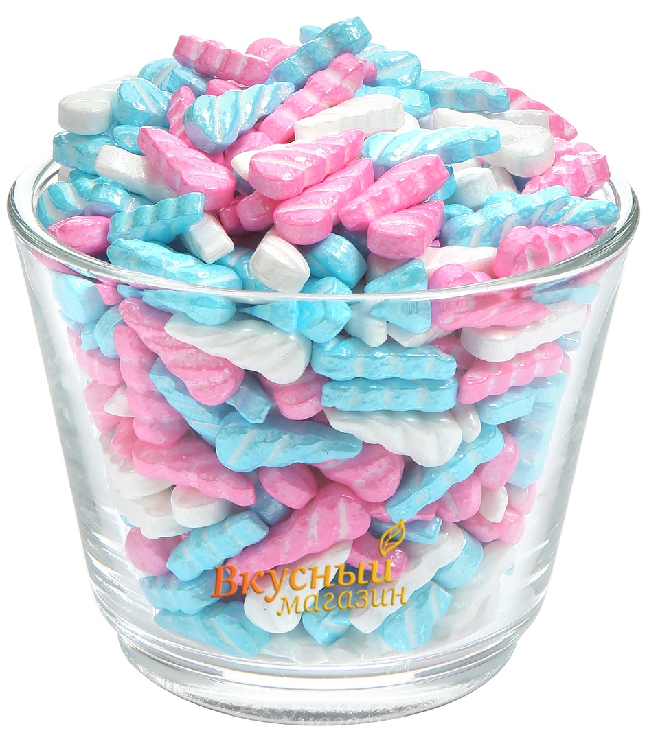 

Декор Единорожек бело-розово-голубой Sweet bear, 50 гр.
