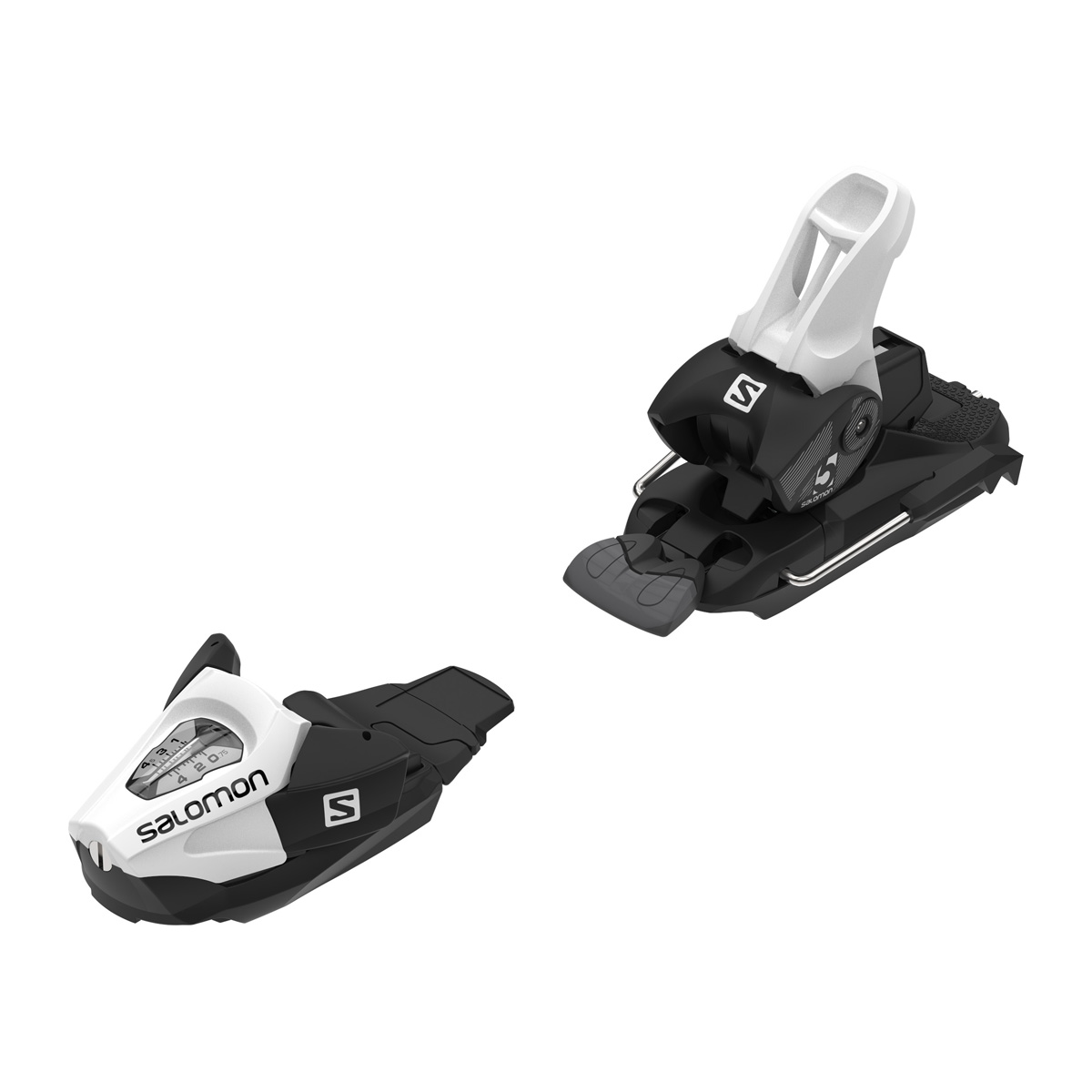 фото Крепления горнолыжные salomon l c5 gw 2022, black/white, 70 мм