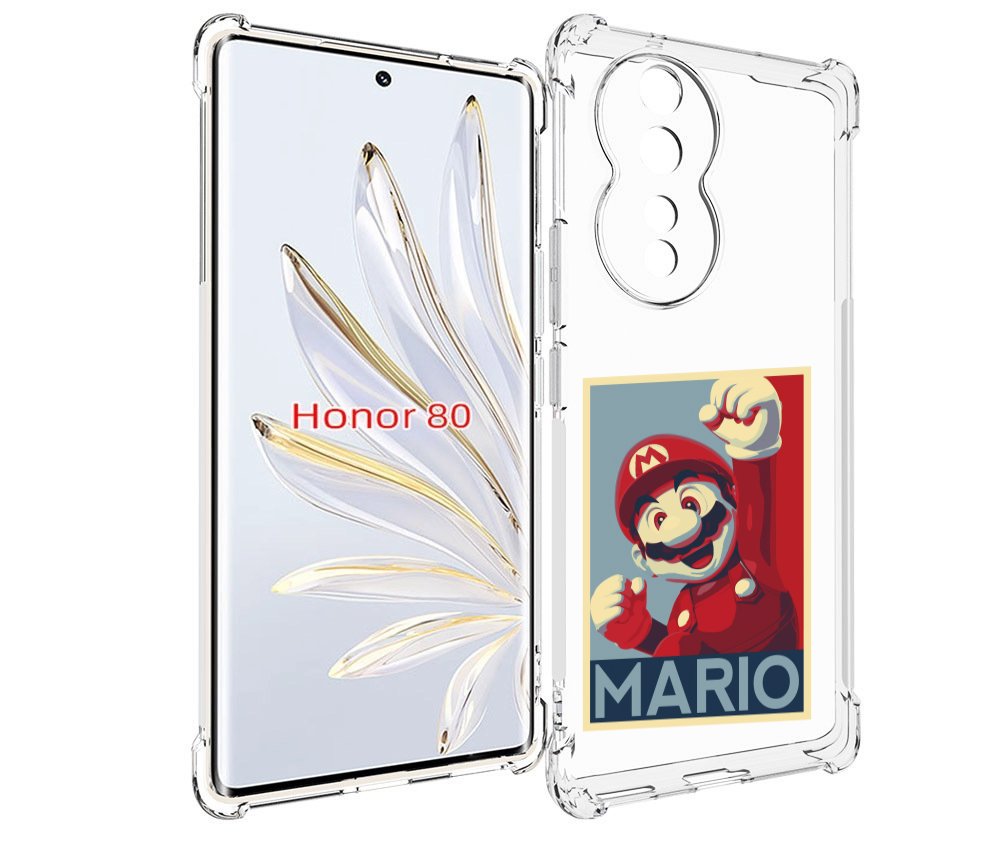 

Чехол MyPads злой марио для Honor 80, Прозрачный, Tocco