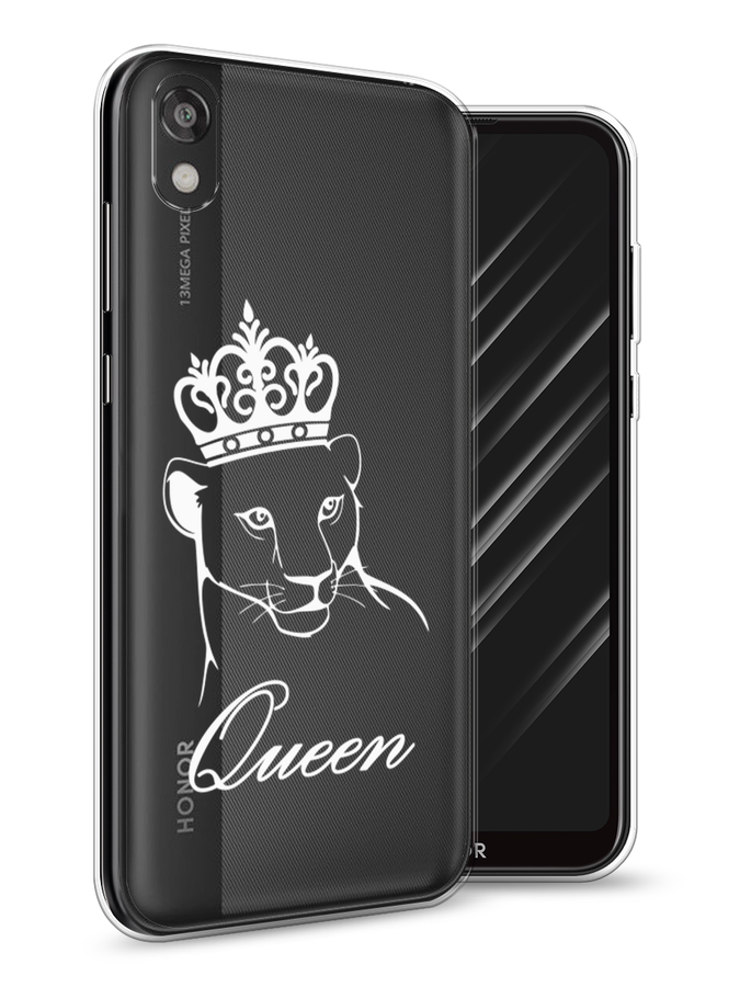 

Чехол Awog на Huawei Y5 2019 "Львица королева", Бежевый;прозрачный, 69050-7