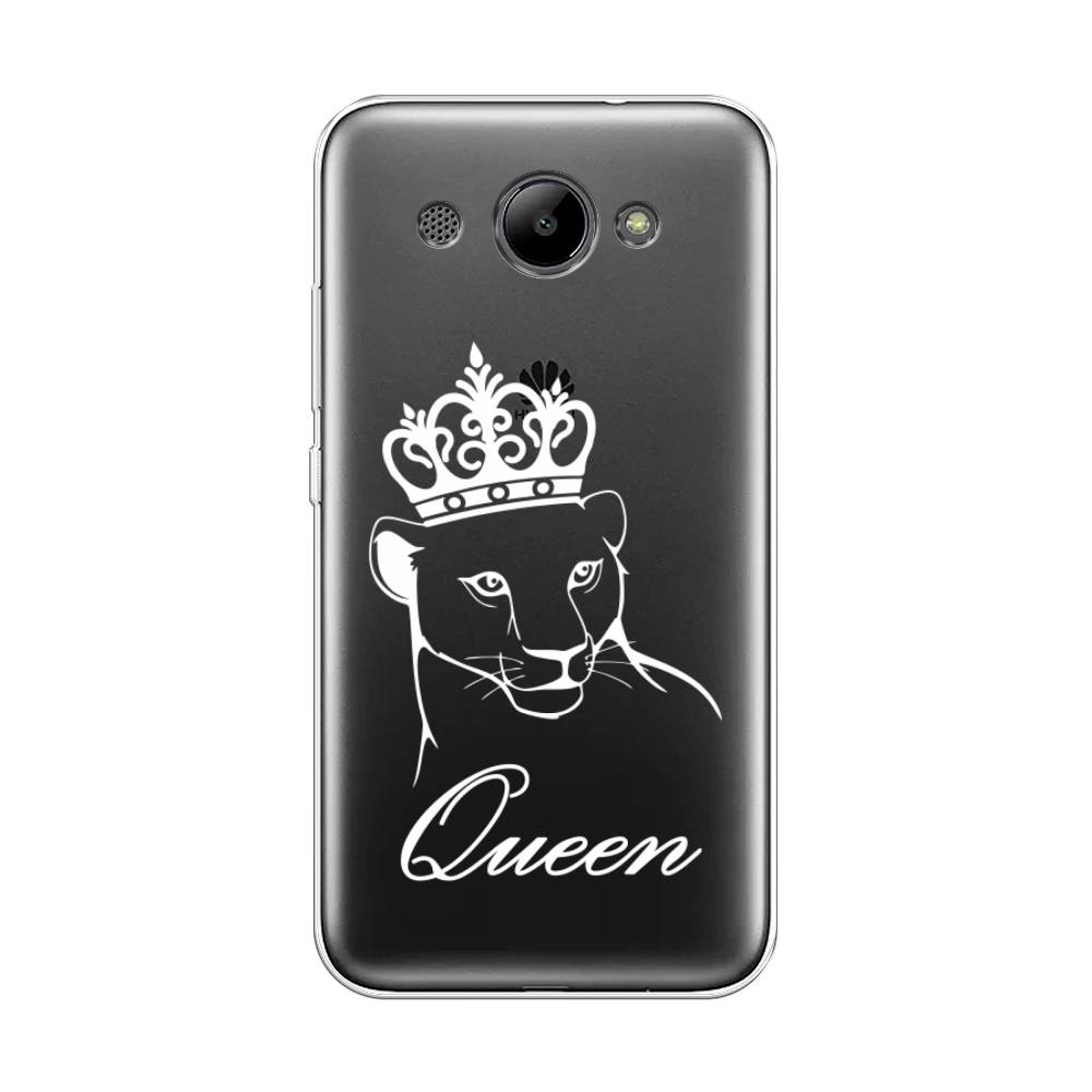 

Чехол Awog "Львица королева" для Huawei Y3 2018, 65850-7