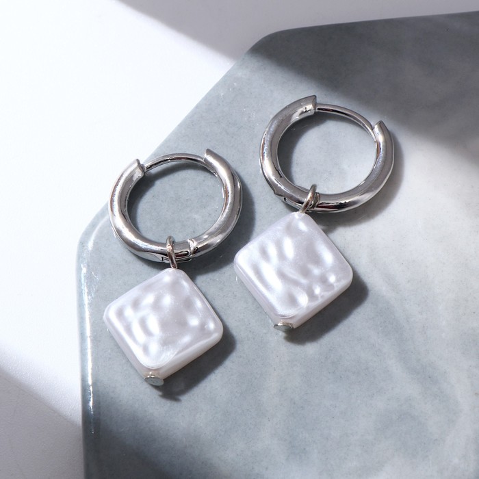 

Серьги из металла Queen Fair 7141470, жемчуг искусственный; пластик, 7141470