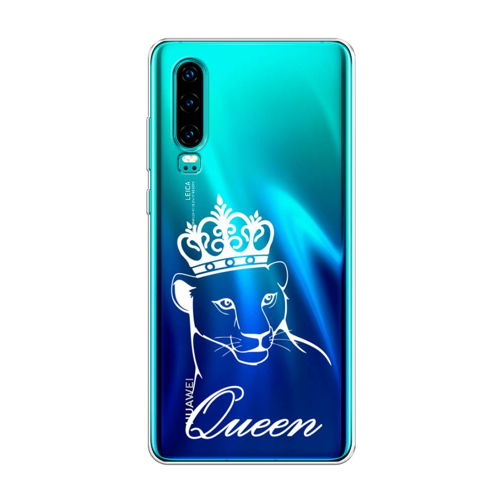 

Чехол Awog на Huawei P30 "Львица королева", Бежевый;прозрачный, 68550-7