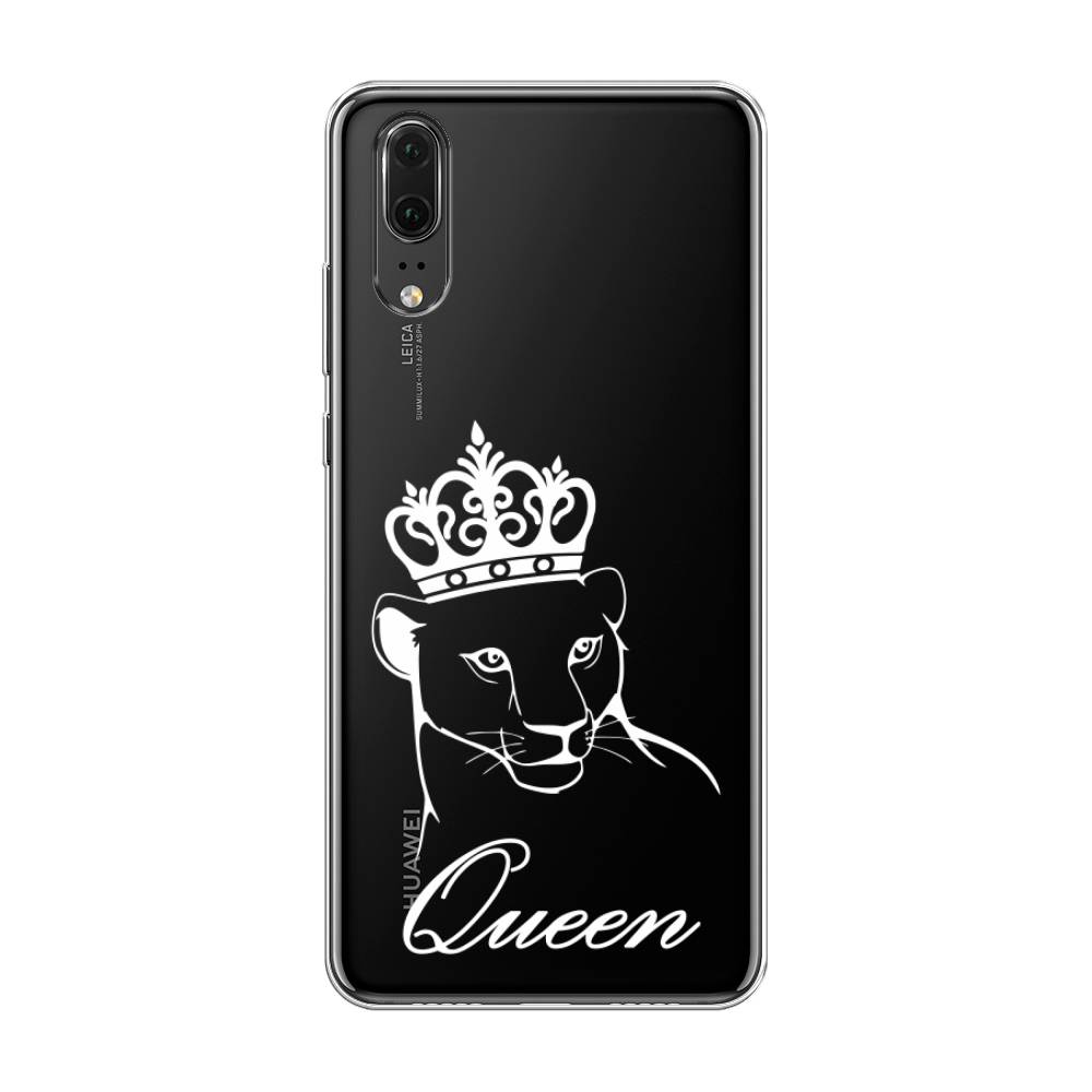 

Чехол Awog на Huawei P20 "Львица королева", Бежевый;прозрачный, 64350-7