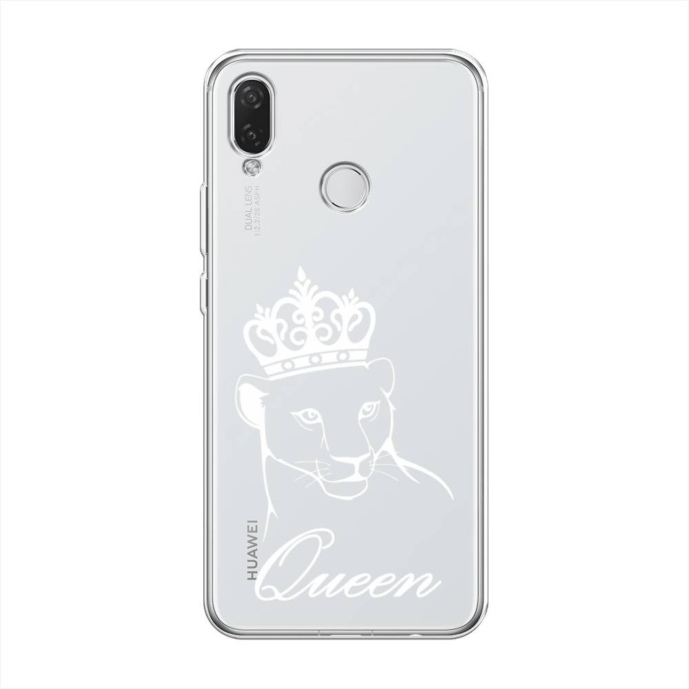 

Чехол Awog на Huawei Nova 3i "Львица королева", Бежевый;прозрачный, 68350-7