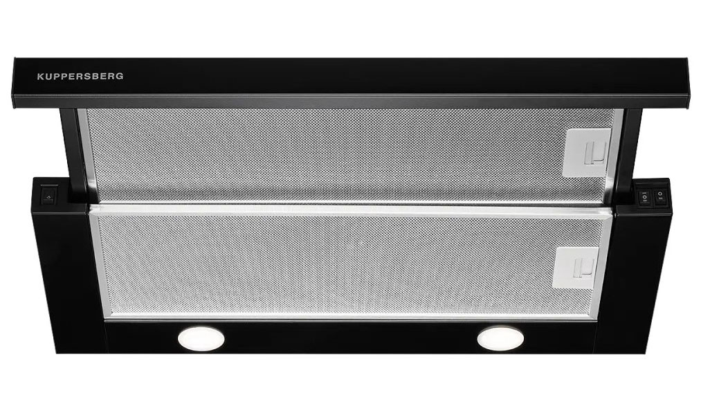 

Вытяжка встраиваемая KUPPERSBERG SLIMTURBO 60 B черный, SLIMTURBO 60 B