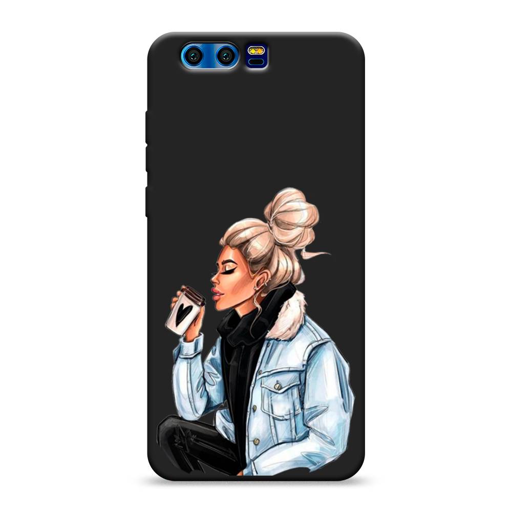

Чехол Awog на Honor 9 "Cute girl", Разноцветный, 62452-1