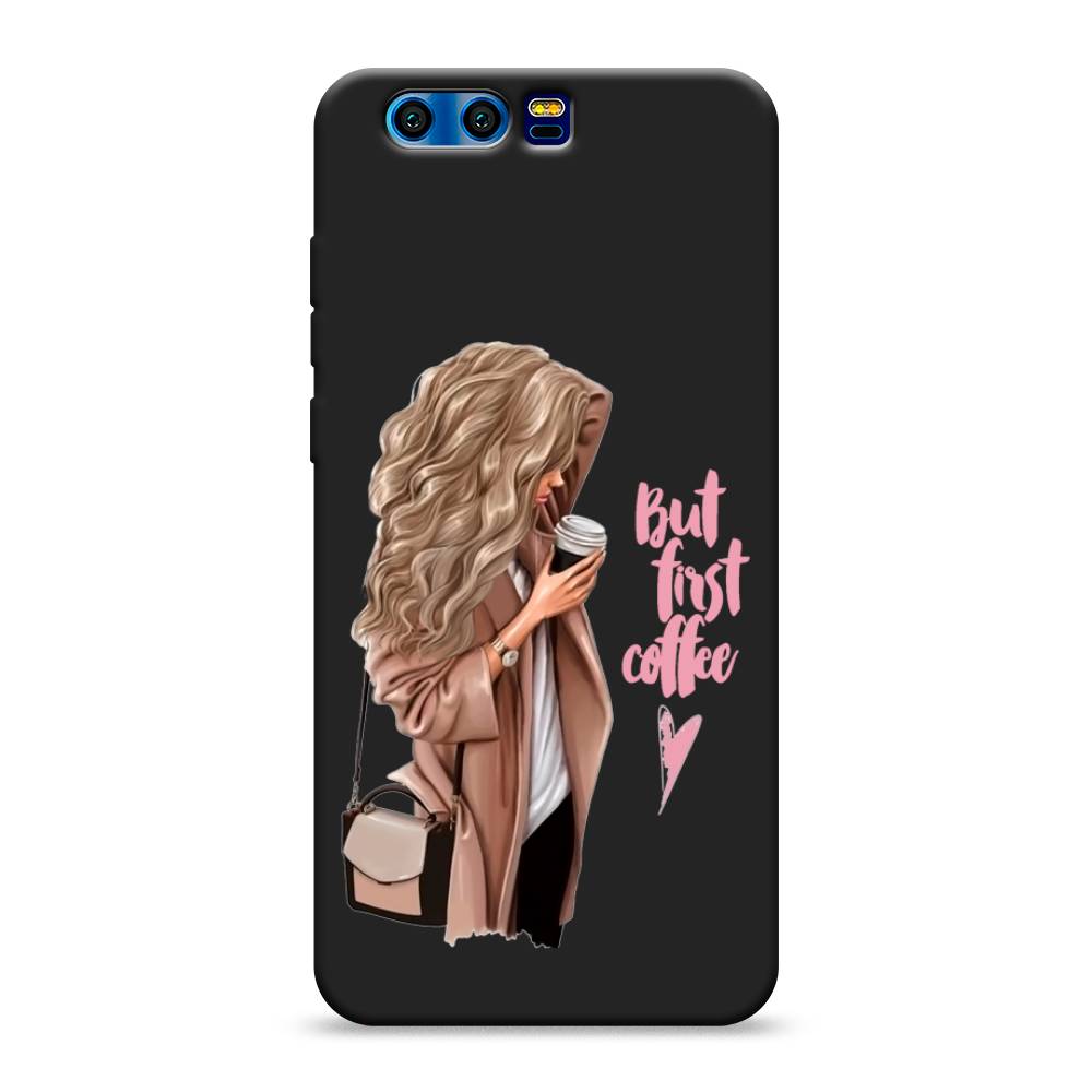 

Чехол Awog "Девушка с кофе" для Honor 9