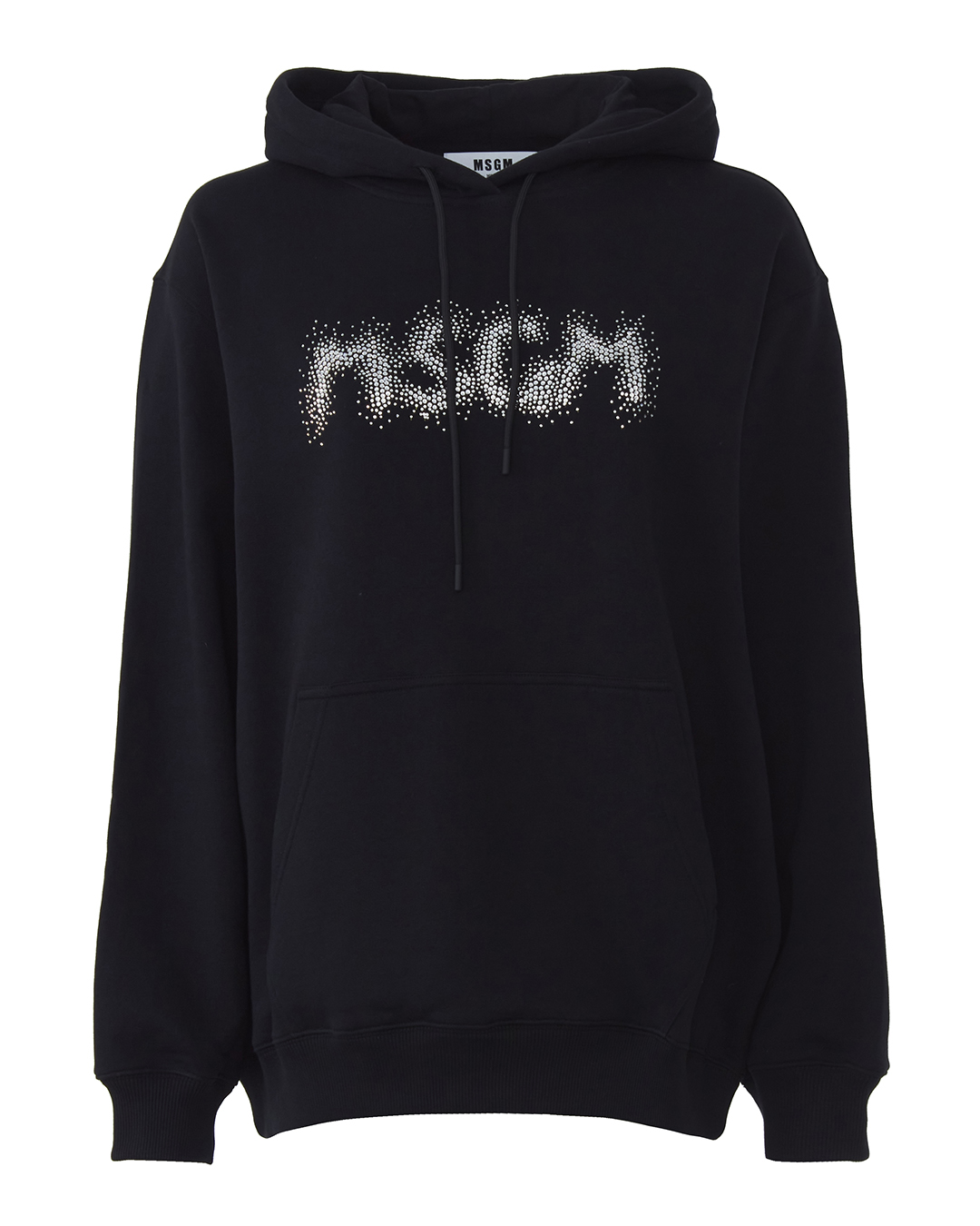 

худи MSGM 3341MDM106 s черный, 3341MDM106