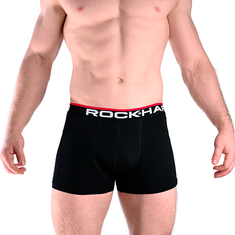 

Трусы мужские Baziator Rockhard черные XL, Rockhard