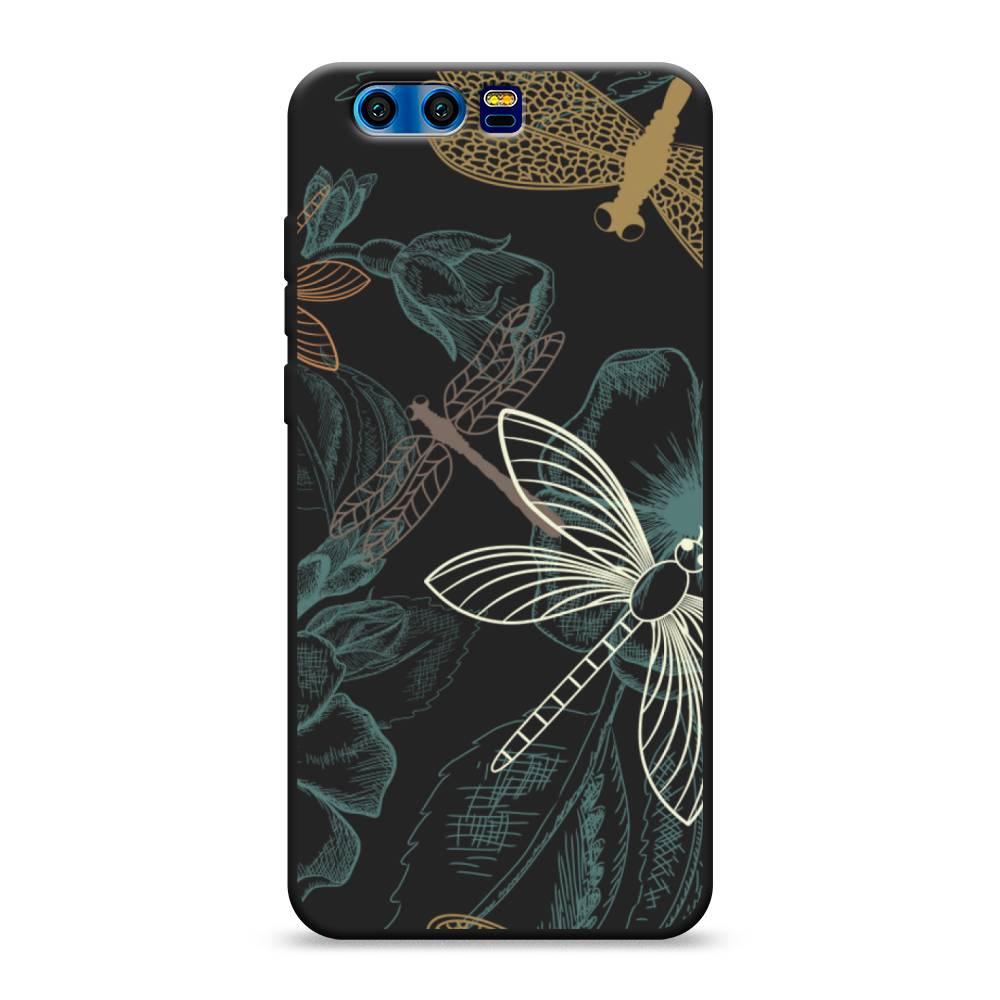 

Чехол Awog на Honor 9 "Тени стрекоз", Разноцветный, 62452-1
