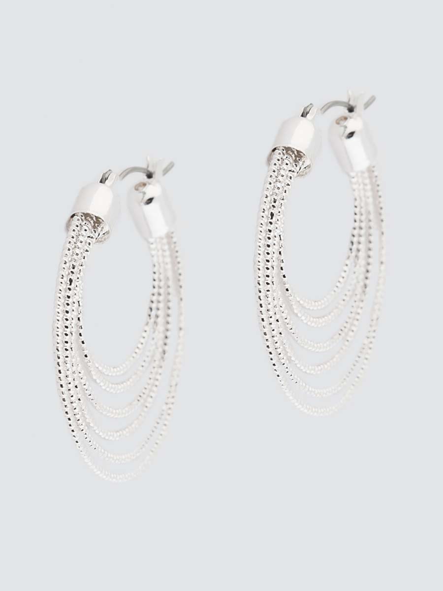 

Серьги-кольца из металла Marmalato 800-725, 800-725