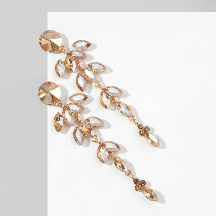 

Серьги из металла Queen Fair 9691680, стекло, 9691680