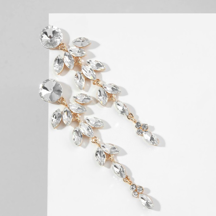 

Серьги из металла Queen Fair 9691679, стекло, 9691679