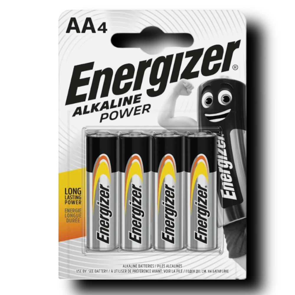 Батарейка Energizer Alkaline Power LR6 AA 1.5V (4 шт)