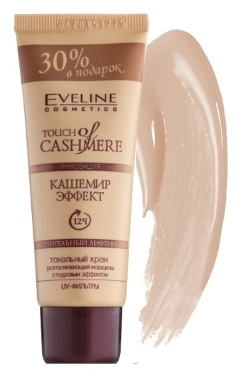 

Тональный крем EVELINE Cashemire effect Тон бежевый