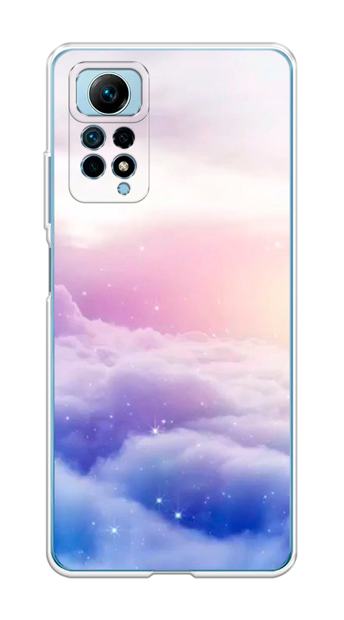 

Чехол на Redmi Note 12 Pro 4G "Небеса", Голубой;белый;розовый, 319050-2