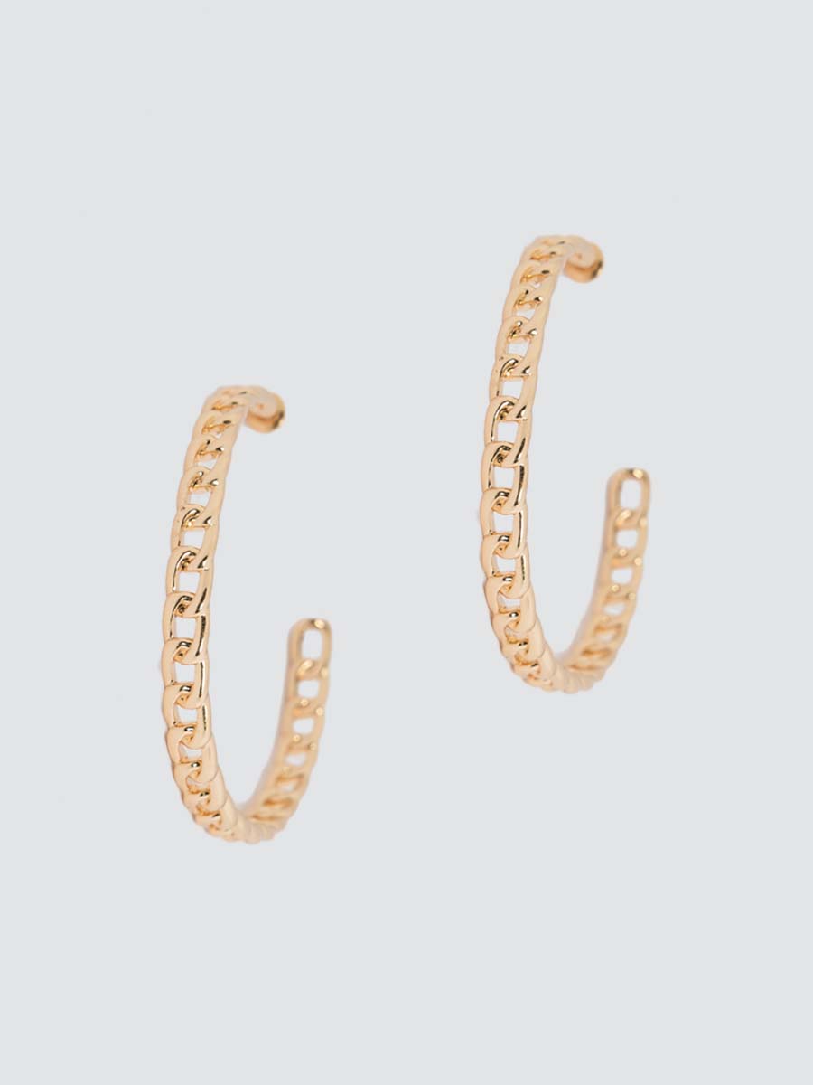 

Серьги-кольца из металла Marmalato 533-097, 533-097