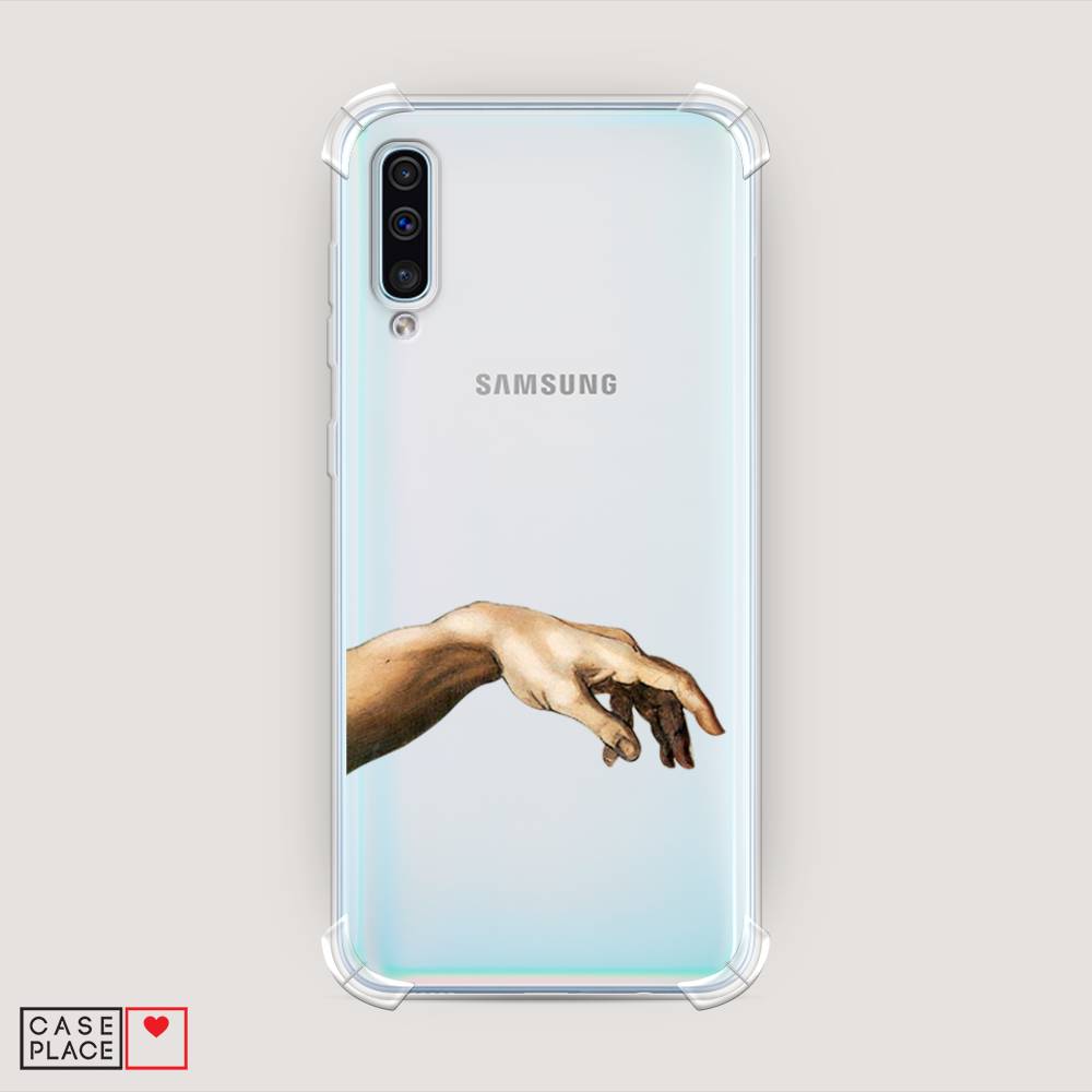 фото Противоударный силиконовый чехол "creazione di adamo 1" на samsung galaxy a50 awog