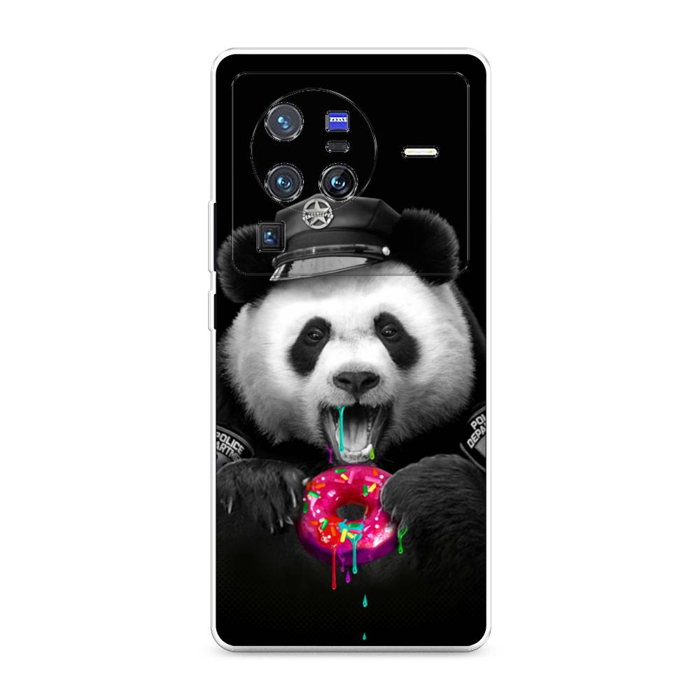 

Чехол Awog на Vivo X80 Pro "Панда police", Разноцветный, 266650-2