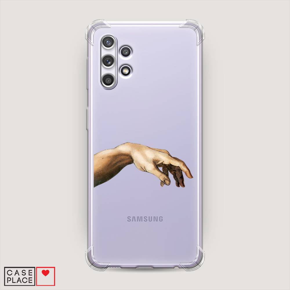 фото Противоударный силиконовый чехол "creazione di adamo 1" на samsung galaxy a32 awog