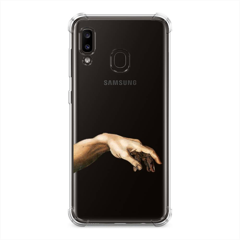 фото Противоударный силиконовый чехол "creazione di adamo 1" на samsung galaxy a30 awog