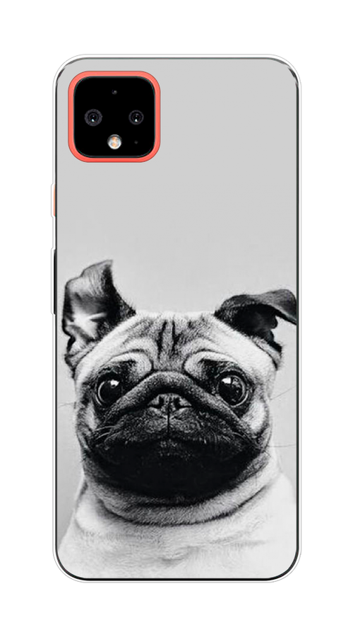 

Чехол Awog на Google Pixel 4 XL "Ушастый мопс", Разноцветный, 270550-1
