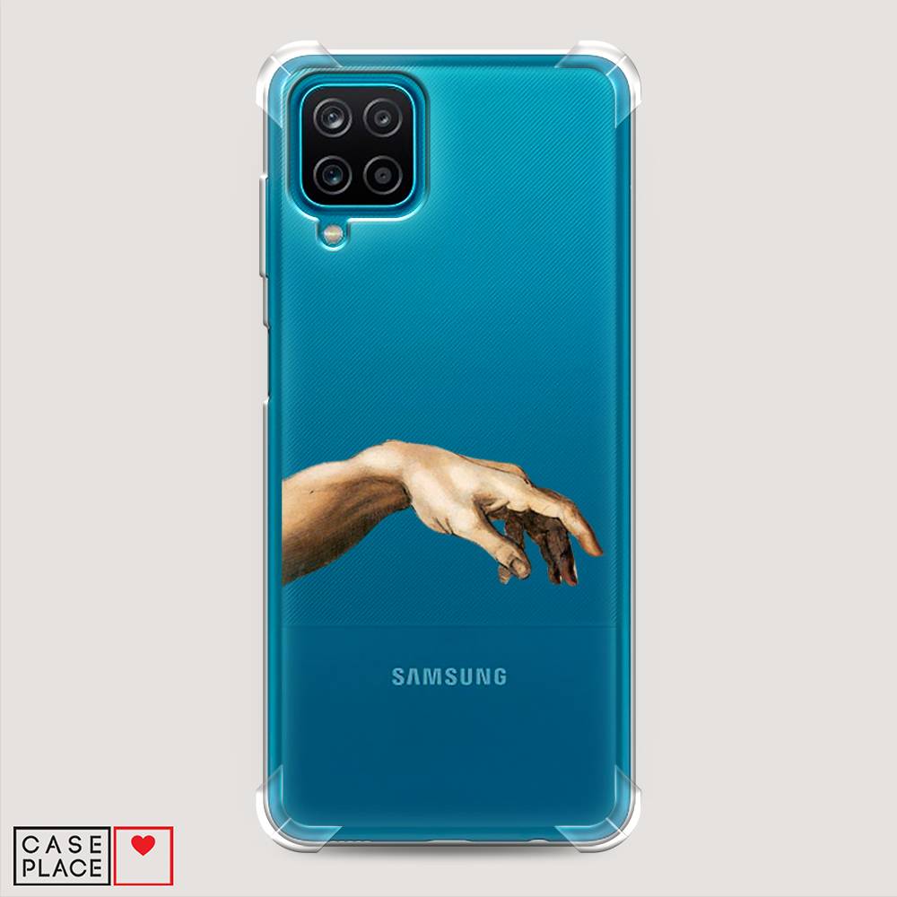 фото Противоударный силиконовый чехол "creazione di adamo 1" на samsung galaxy a12 awog