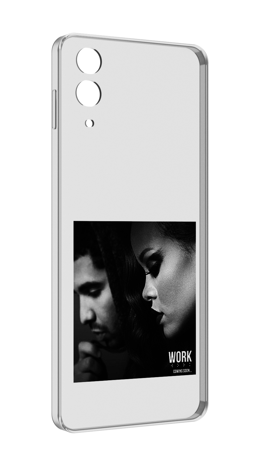 

Чехол MyPads Rihanna feat для Samsung Galaxy Z Flip 4 (SM-F721), Прозрачный, Tocco