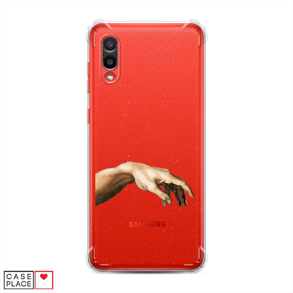 фото Противоударный силиконовый чехол "creazione di adamo 1" на samsung galaxy a02 awog