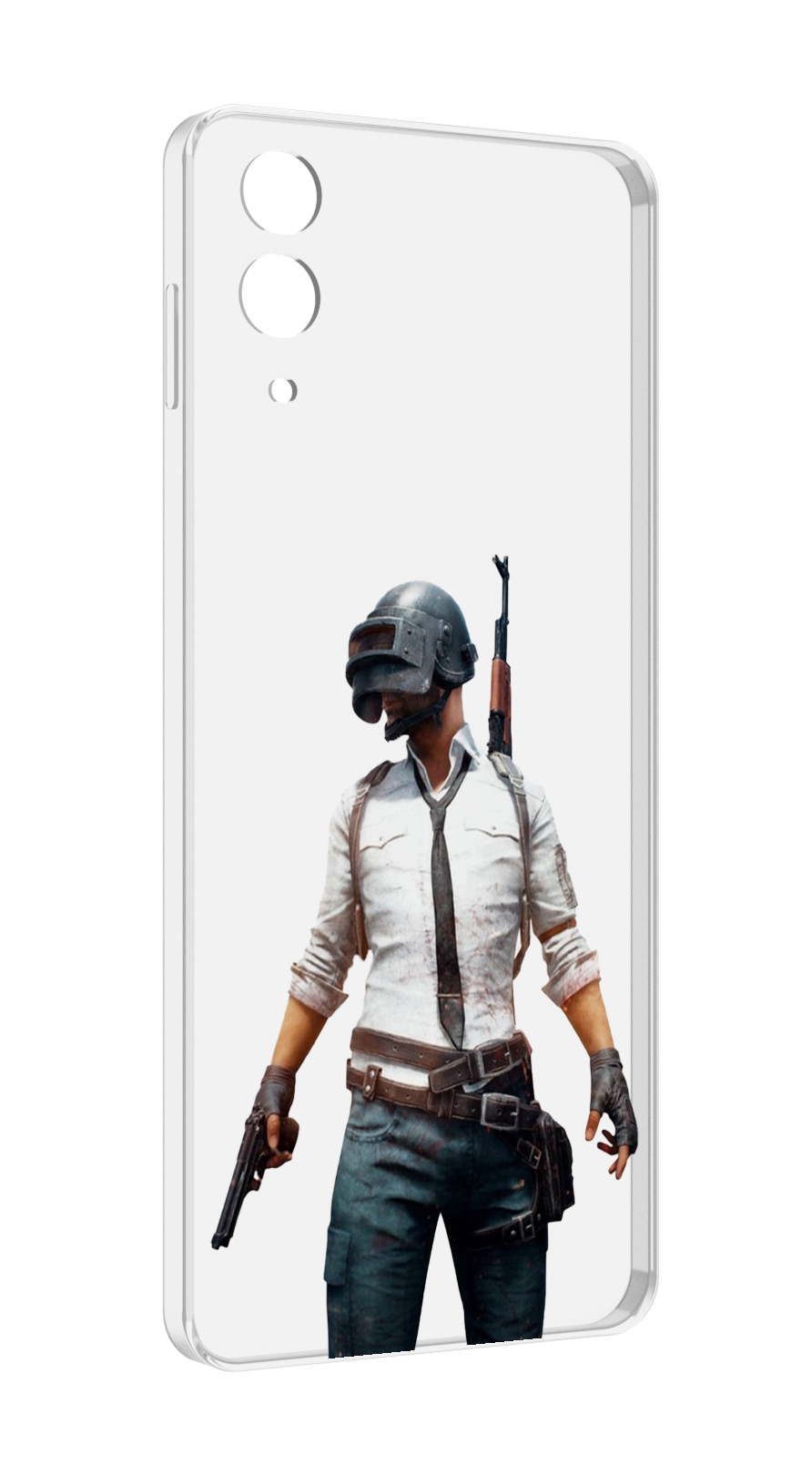 

Чехол MyPads PUBG-2 для Samsung Galaxy Z Flip 4 (SM-F721), Прозрачный, Tocco