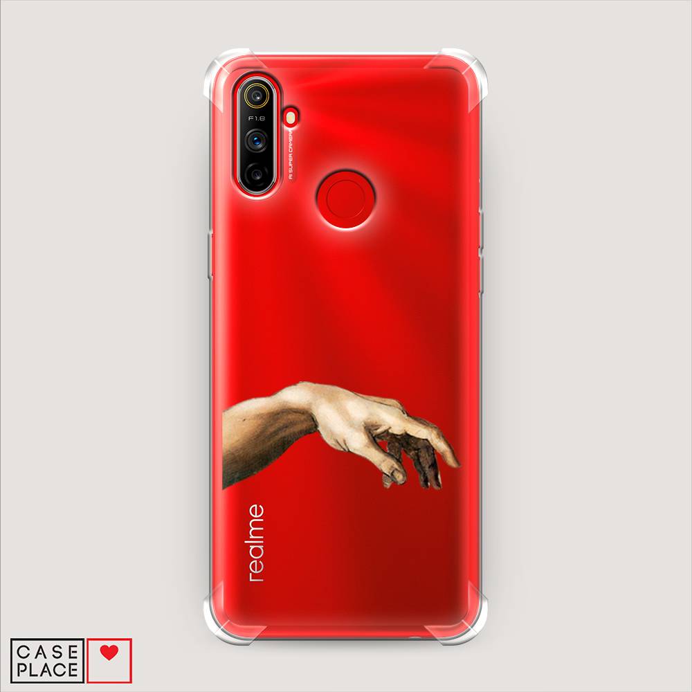 фото Противоударный силиконовый чехол "creazione di adamo 1" на realme c3 awog