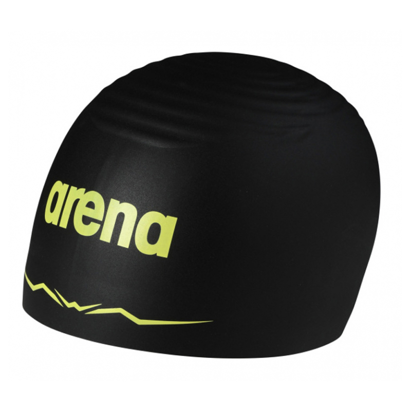 

Шапочка для плавания ARENA Cтартовая Aquaforce Wave Cap L, Black, Желтый;черный