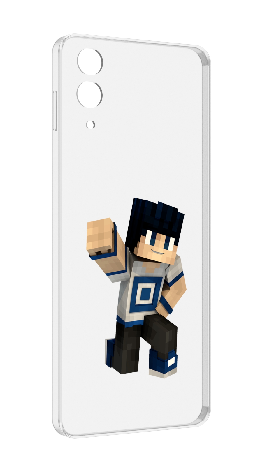 

Чехол MyPads Minecraft-1 для Samsung Galaxy Z Flip 4 (SM-F721), Прозрачный, Tocco