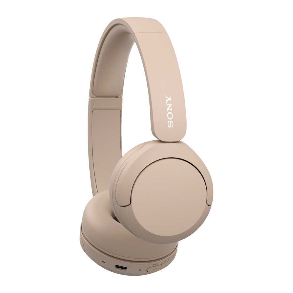 

Наушники Sony WH-CH520 беспроводные, бежевые