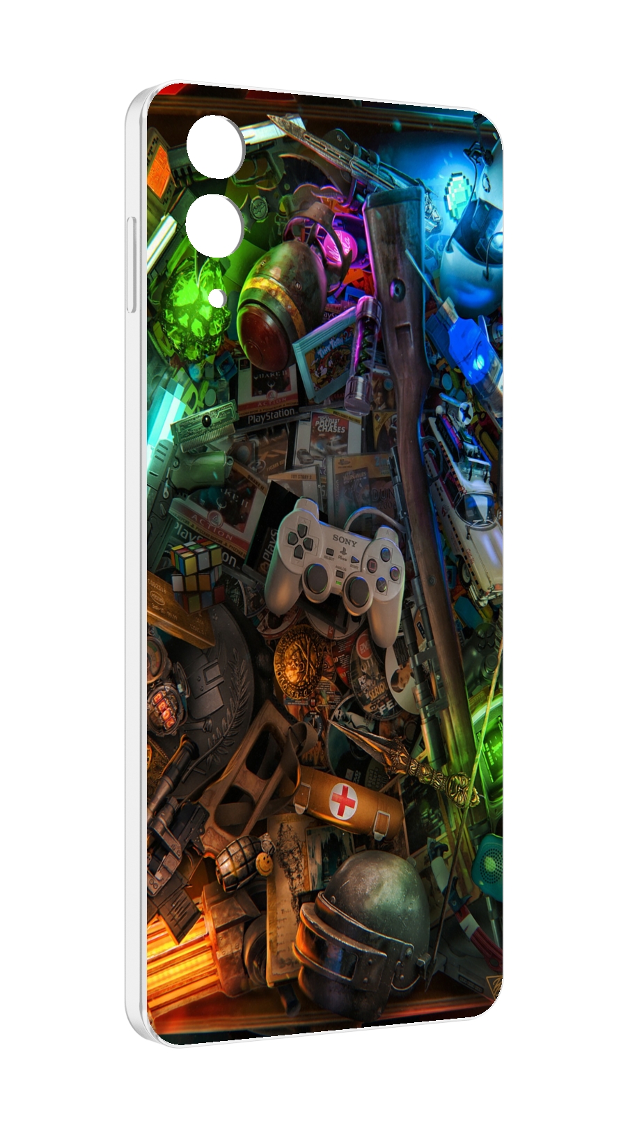 

Чехол MyPads JlaMBcPa6eM для Samsung Galaxy Z Flip 4 (SM-F721), Прозрачный, Tocco
