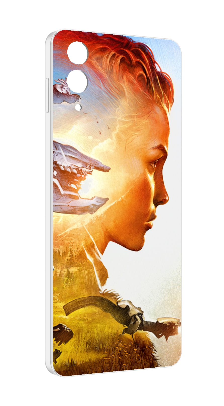 

Чехол MyPads Horizon Zero Dawn art для Samsung Galaxy Z Flip 4 (SM-F721), Прозрачный, Tocco
